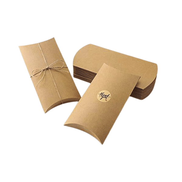 Kraft Pillow Boxes