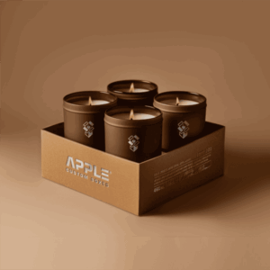 Custom Pillar Candle Boxes